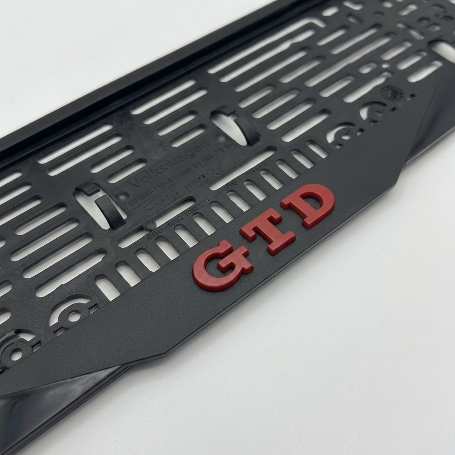 3D Logo Premium Kennzeichenhalter