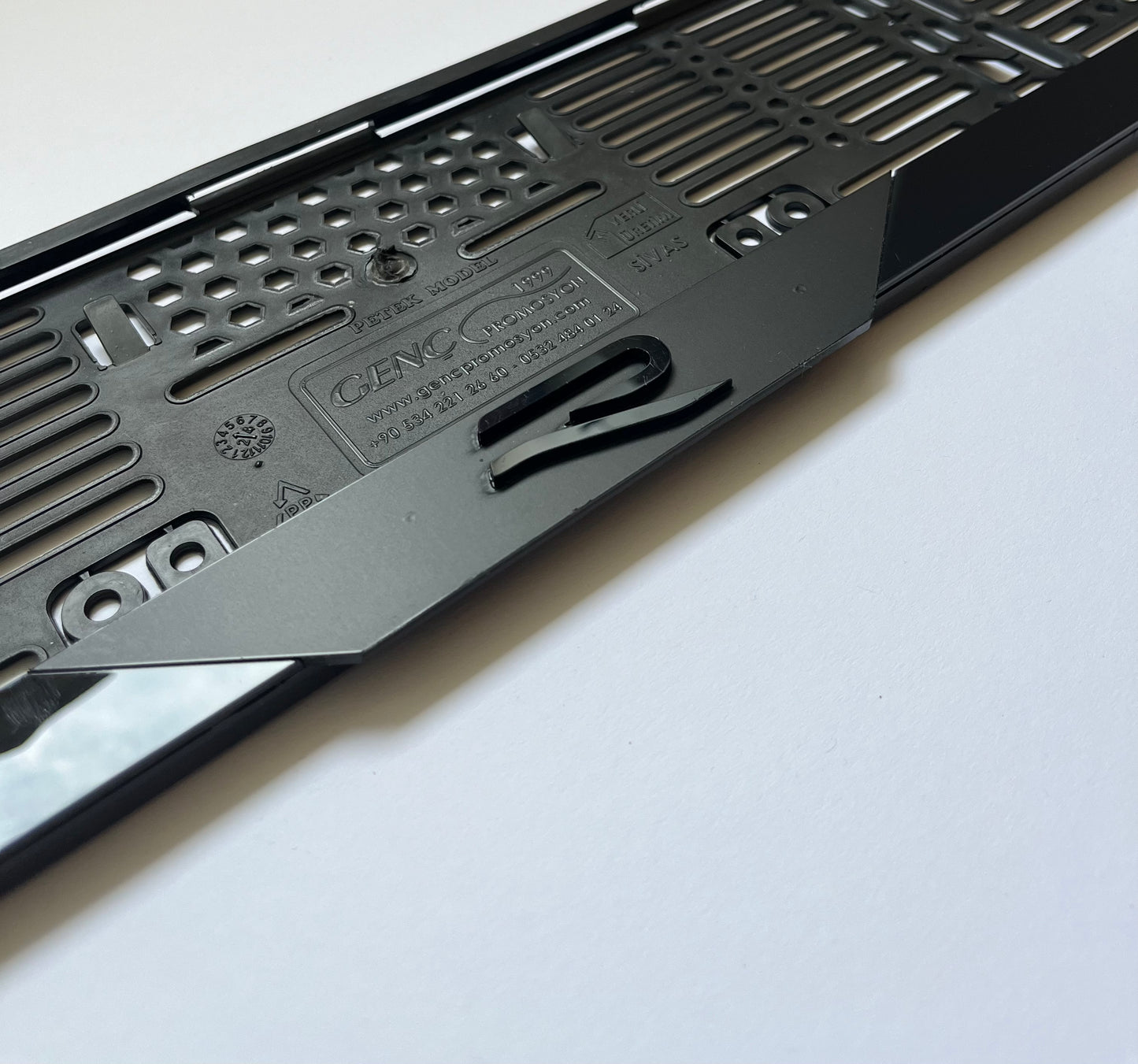 3D Logo Premium Kennzeichenhalter 2stk.