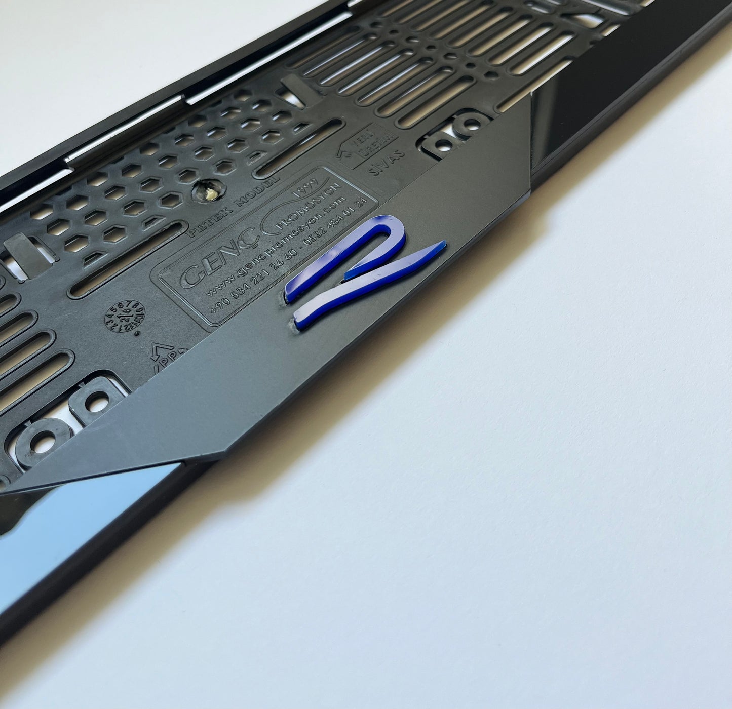 3D Logo Premium Kennzeichenhalter 2stk.