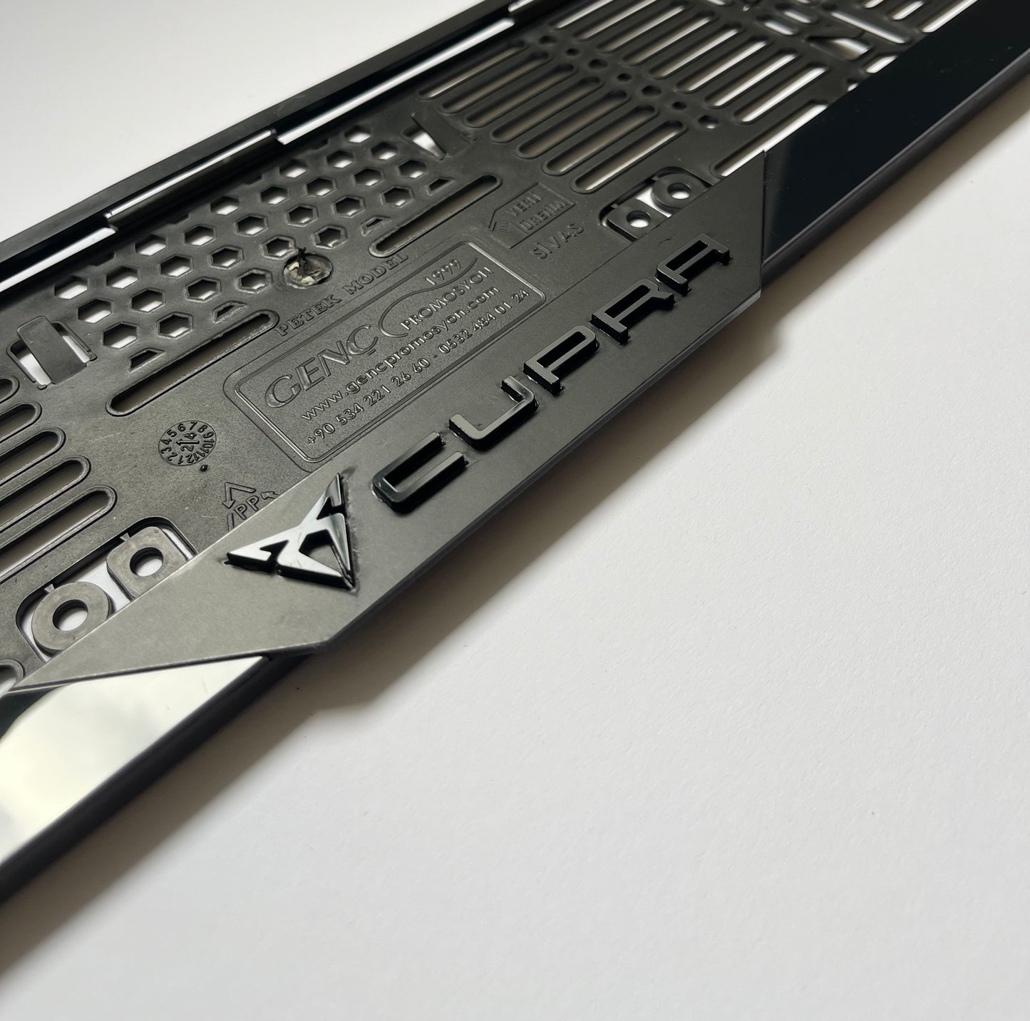 3D Logo Premium Kennzeichenhalter 2stk.