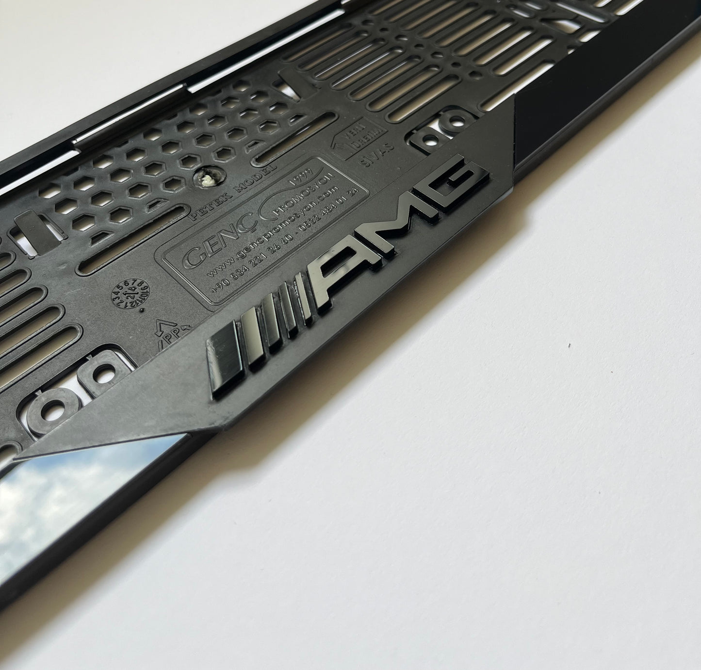 3D Logo Premium Kennzeichenhalter 2stk.