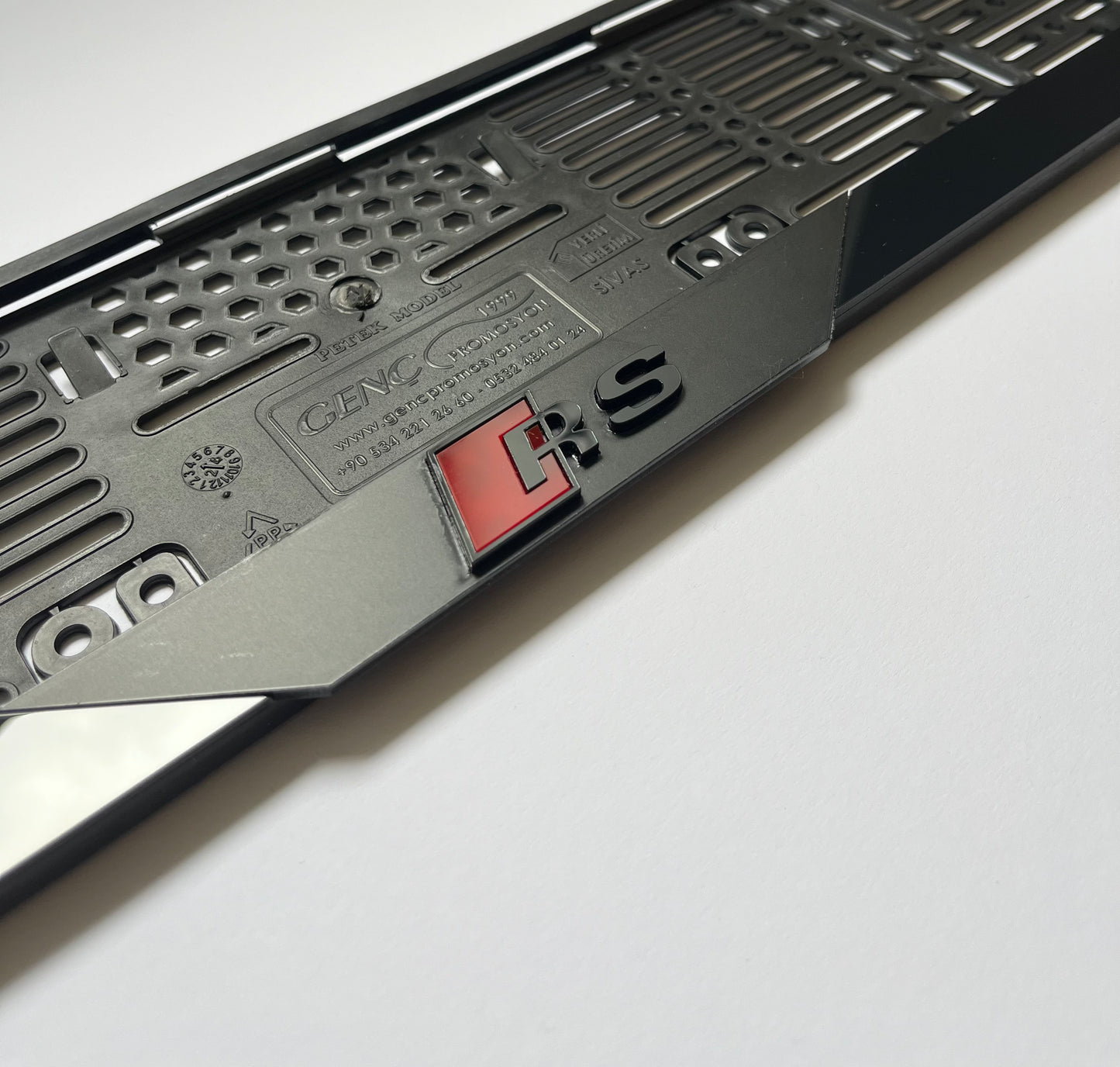 3D Logo Premium Kennzeichenhalter 2stk.