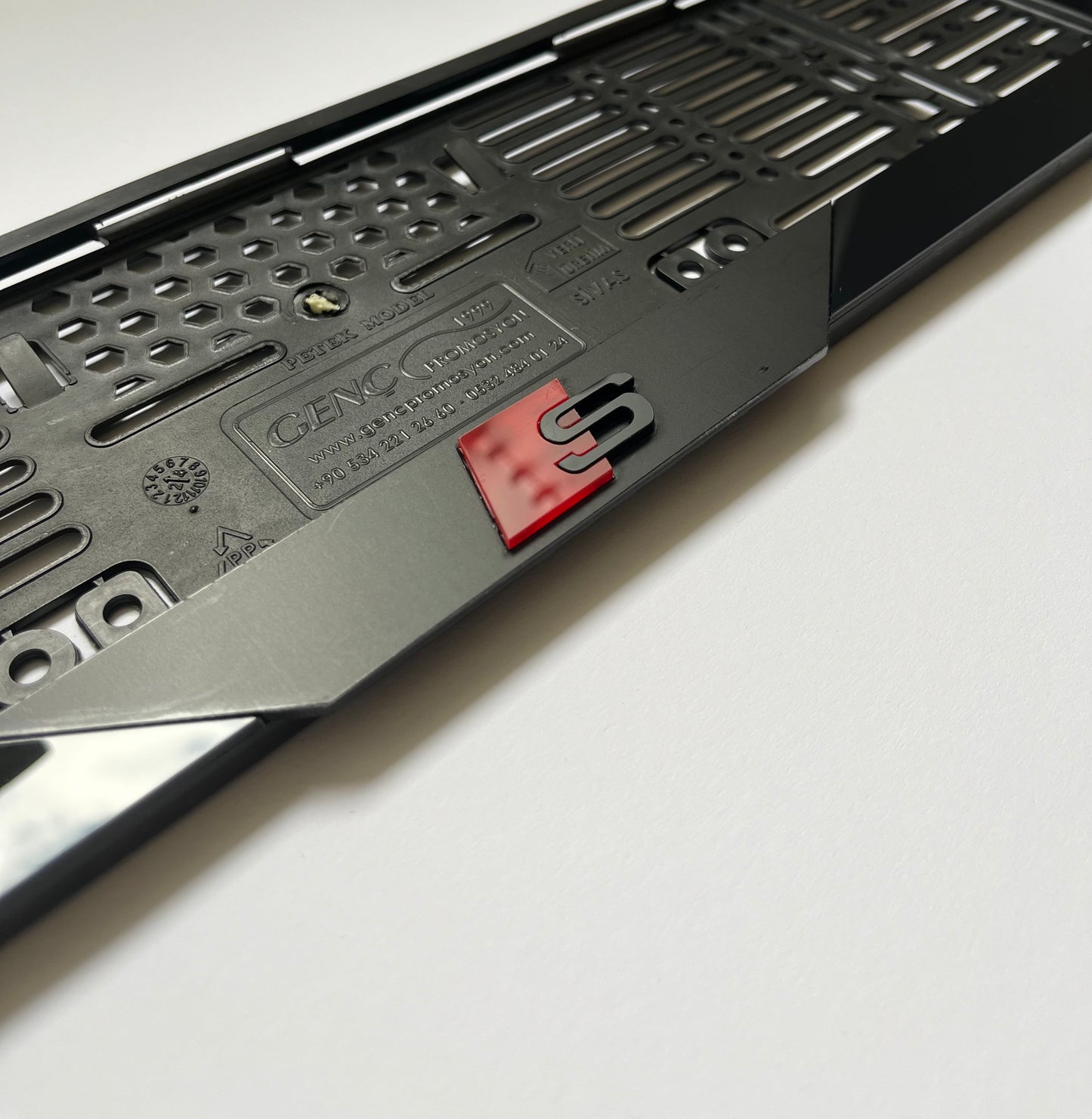 3D Logo Premium Kennzeichenhalter 2stk.