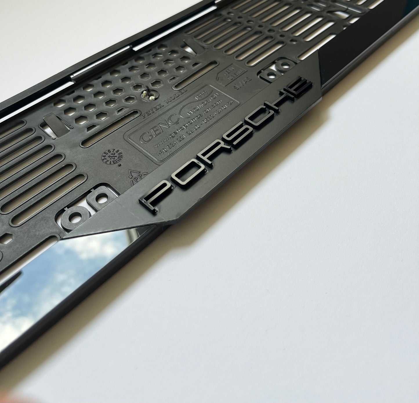 3D Logo Premium Kennzeichenhalter 2stk.
